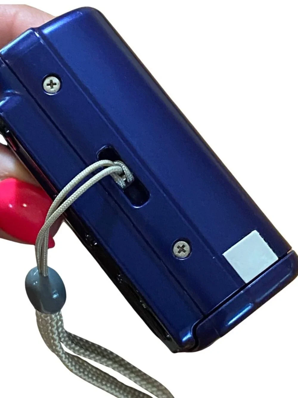 Sanyo VPC-S120 Blue 12.1MP Digital Camera Tested w/ Memory Card